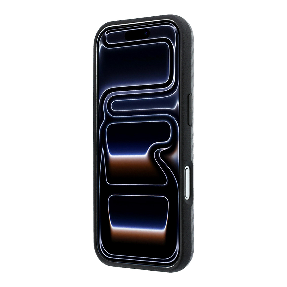 Apple iPhone 18 Pro Max Kılıf BMW Orjinal Lisanslı M-safe Şarj Özellikli Karbon Fiber Tasarımlı ve Metal Logolu PU Deri Kapak - 4