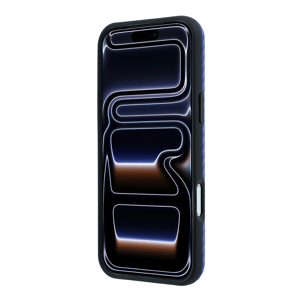 Apple iPhone 18 Pro Kılıf BMW Orjinal Lisanslı M-safe Şarj Özellikli PU Karbon Tasarımlı Metal Logolu Kapak - 4