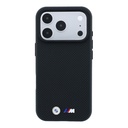Apple iPhone 18 Pro Max Kılıf BMW Orjinal Lisanslı M-safe Şarj Özellikli Metal Logolu Karbon Fiber Kevlar Kapak - 2