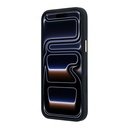 Apple iPhone 18 Pro Max Kılıf Guess Orjinal Lisanslı M-safe Şarj Özellikli Klasik Yazı ve 4G Logolu PU Deri Peony Kapak - 4