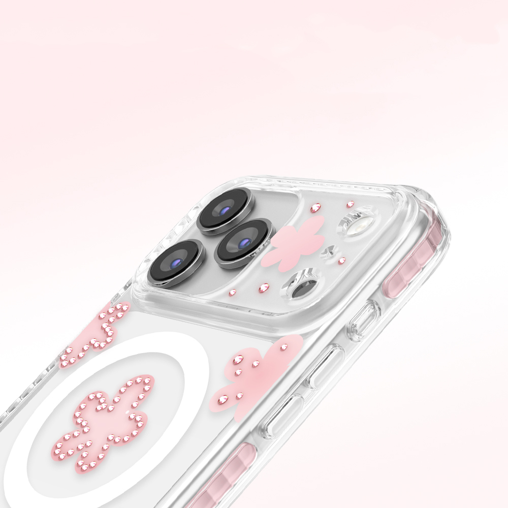 Apple iPhone 17 Pro Uyumlu Kılıf M-Safe Şarj Özellikli Zore Paris Elvo Sert PC Kapak - 3