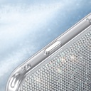 Apple iPhone 17 Pro Uyumlu Kılıf M-Safe Şarj Özellikli El İşlemeli Swarovski Taşlı Zore Paris Riva Sert PC Kapak - 9