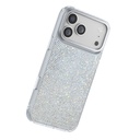 Apple iPhone 17 Pro Max Uyumlu Kılıf M-Safe Şarj Özellikli El İşlemeli Swarovski Taşlı Zore Paris Riva Sert PC Kapak - 2