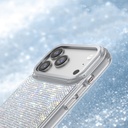 Apple iPhone 17 Pro Max Uyumlu Kılıf M-Safe Şarj Özellikli El İşlemeli Swarovski Taşlı Zore Paris Riva Sert PC Kapak - 8