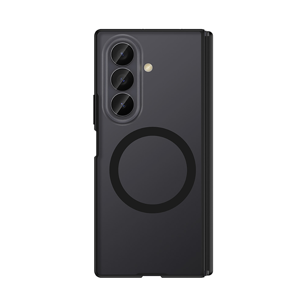 Samsung Galaxy Z Fold 7 Uyumlu Kılıf M-safe Şarj Özellikli Arkası Mat Sert PC Wlons Vena Kapak - 1