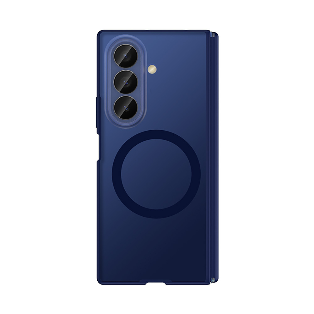 Samsung Galaxy Z Fold 7 Uyumlu Kılıf M-safe Şarj Özellikli Arkası Mat Sert PC Wlons Vena Kapak - 1