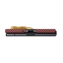Galaxy Z Fold 8 Ultra Kılıf M-safe Şarj Özellikli Aramid Karbon Fiber Pitaka Sunset 2.0 California Dream Serisi Kapak - 5