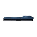 Galaxy Z Fold 8 Kılıf M-safe Şarj Özellikli Aramid Karbon Fiber Pitaka Tactile Woven Sunset-Moonrise Serisi Kapak - 6