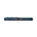 Samsung Galaxy Z Flip Uyumlu 8 Kılıf M-safe Şarj Özellikli Aramid Karbon Fiber Pitaka Tactile Woven Sunset-Moonrise Serisi Kapak - 5