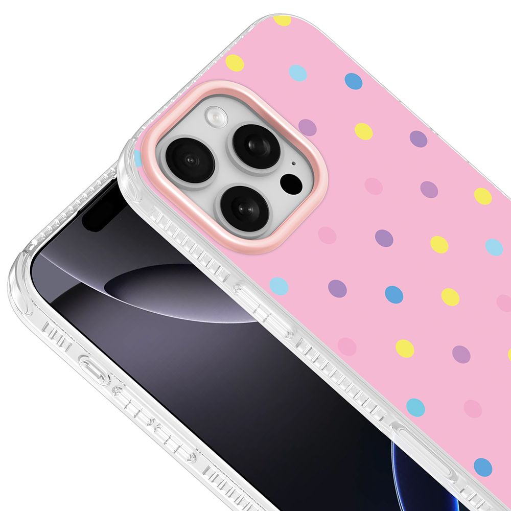 Apple iPhone 16 Pro Uyumlu Kılıf Airbag Tasarımlı Zore Potik Sert PC Kapak - 2