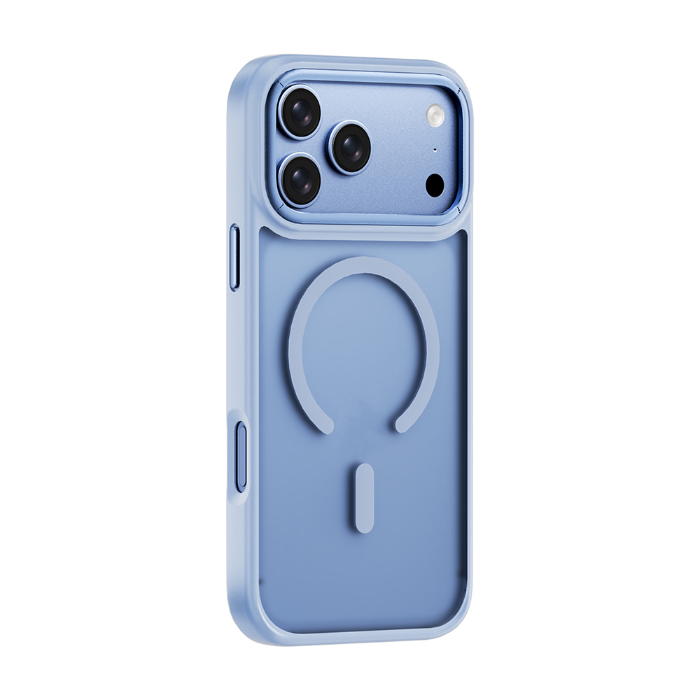 Apple iPhone 17 Pro Max Uyumlu Kılıf Wiwu FGG-012 ArmorPro Serisi M-safe Şarj Özellikli Parmak İzi Bırakmayan Kılıf - 1