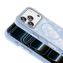 Apple iPhone 17 Pro Max Uyumlu Kılıf M-safe Şarj Özellikli Parlayan Simli Zore Okso Kapak - 2