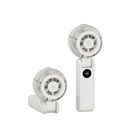 Lapas OT-F34 Dijital LED Göstergeli 4 Kademeli Portatif Soğutucu El Fanı - 2