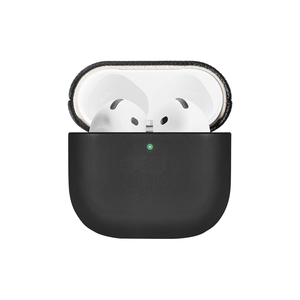 Apple AirPods 4 Kılıf Qi M-Safe Şarj Özellikli Native Union RE Classic Serisi Suni Deri Kapak - 1