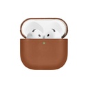 Apple AirPods 4 Kılıf Qi M-Safe Şarj Özellikli Native Union RE Classic Serisi Suni Deri Kapak - 1