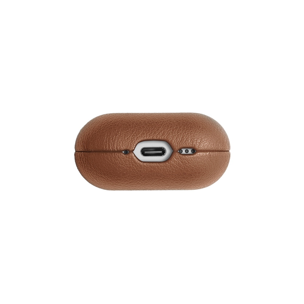 Apple AirPods 4 Kılıf Qi M-Safe Şarj Özellikli Native Union RE Classic Serisi Suni Deri Kapak - 3
