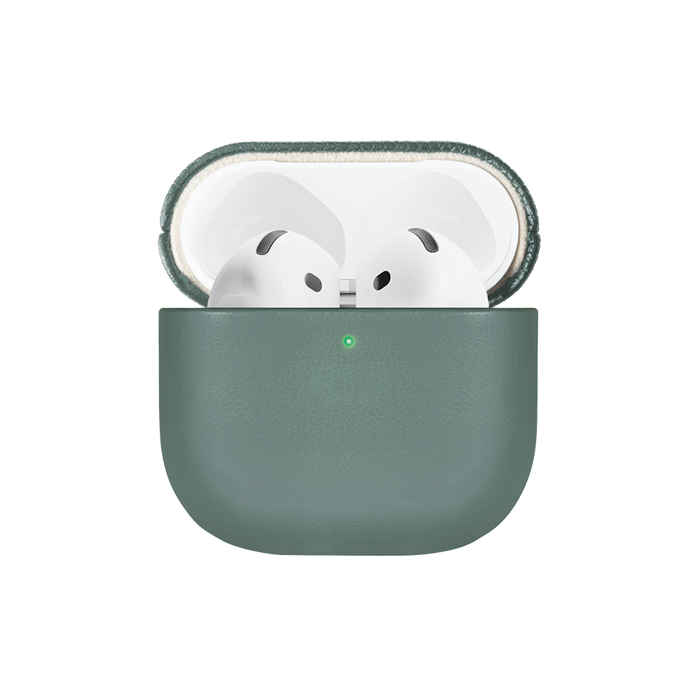 Apple AirPods 4 Kılıf Qi M-Safe Şarj Özellikli Native Union RE Classic Serisi Suni Deri Kapak - 1