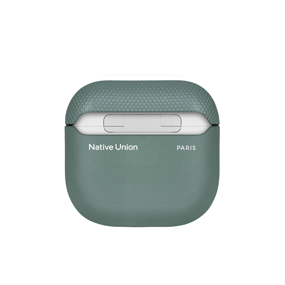 Apple AirPods 4 Kılıf Qi M-Safe Şarj Özellikli Native Union RE Classic Serisi Suni Deri Kapak - 2