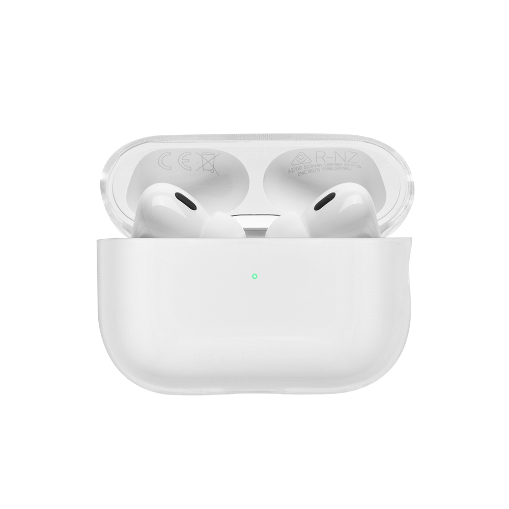 Apple AirPods Pro 2 Kılıf Qi M-Safe Şarj Özellikli Native Union RE Clear Serisi Silikon Kapak - 1