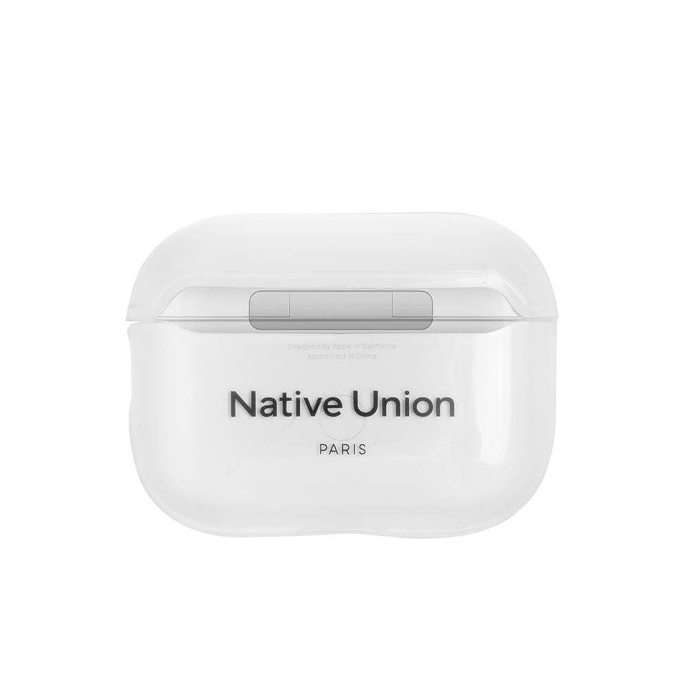 Apple AirPods Pro 2 Kılıf Qi M-Safe Şarj Özellikli Native Union RE Clear Serisi Silikon Kapak - 2