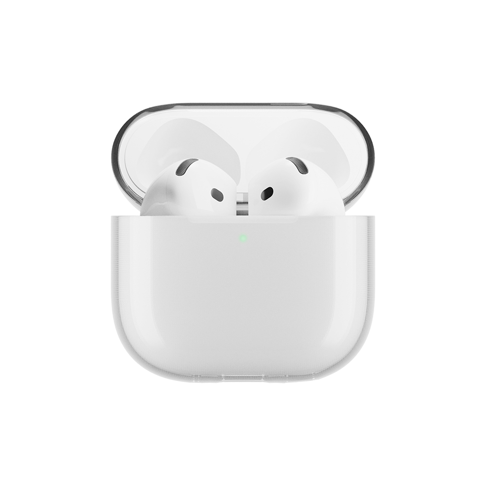 Apple AirPods 4 Kılıf Qi M-Safe Şarj Özellikli Native Union RE Clear Serisi Silikon Kapak - 1