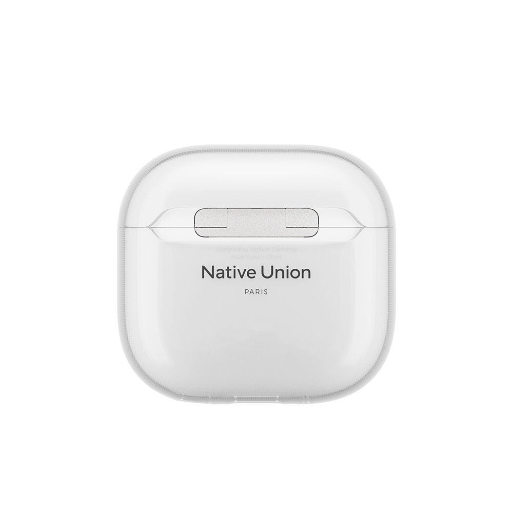 Apple AirPods 4 Kılıf Qi M-Safe Şarj Özellikli Native Union RE Clear Serisi Silikon Kapak - 2