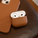 Apple AirPods 3.Nesil Kılıf M-Safe Şarj Özellikli Native Union Hakiki Nappa Derisi Klasik Kapak - 5