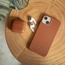 Apple AirPods 3.Nesil Kılıf M-Safe Şarj Özellikli Native Union Hakiki Nappa Derisi Klasik Kapak - 6