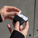 Apple AirPods 3.Nesil Kılıf M-Safe Şarj Özellikli Native Union Hakiki Nappa Derisi Klasik Kapak - 7