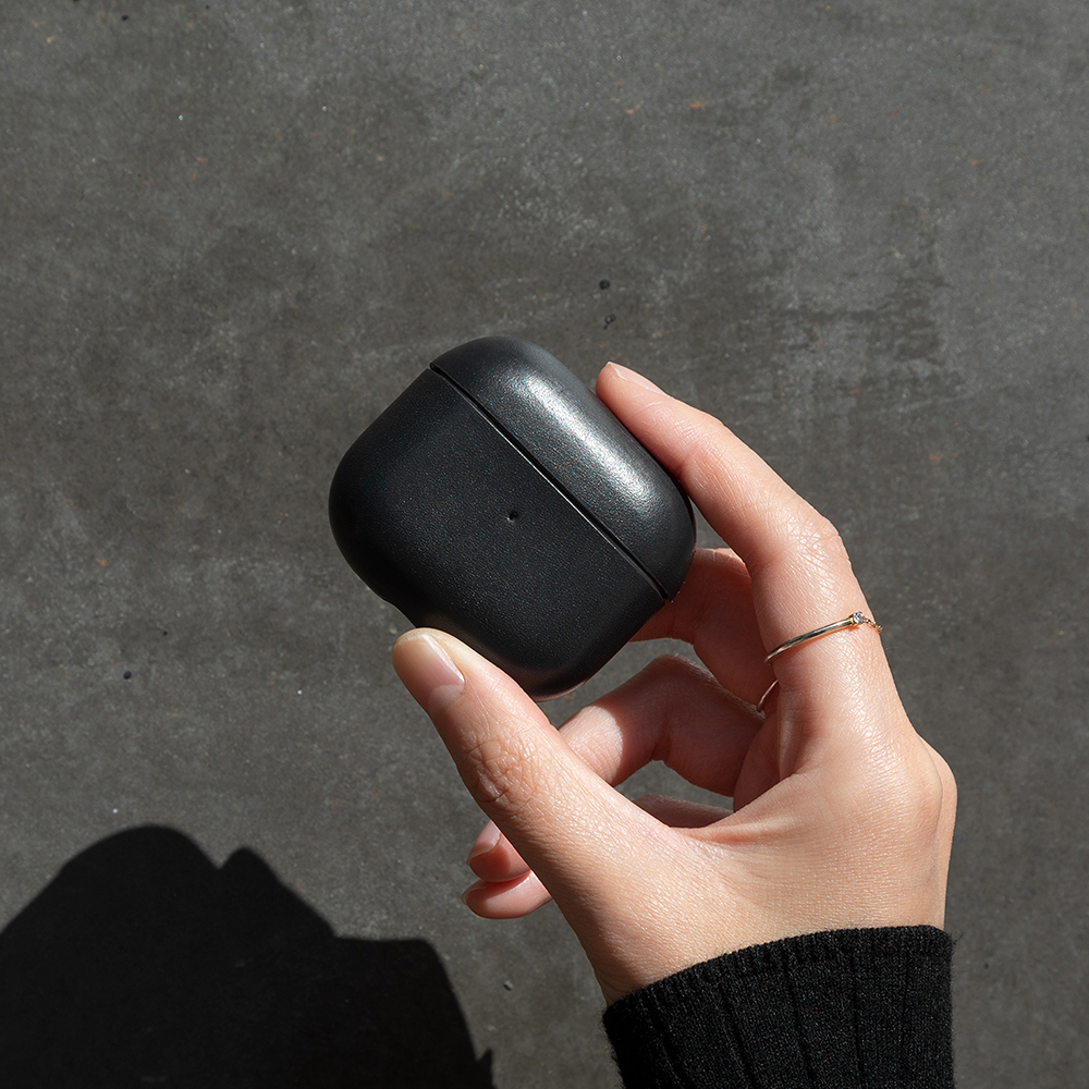 Apple AirPods 3.Nesil Kılıf M-Safe Şarj Özellikli Native Union Hakiki Nappa Derisi Klasik Kapak - 8