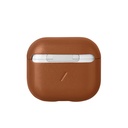 Apple AirPods 3.Nesil Kılıf M-Safe Şarj Özellikli Native Union Hakiki Nappa Derisi Klasik Kapak - 2