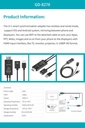 Go Des GD-8276 Wireless Display Dongle Phone Full HDTV Kablo - 1