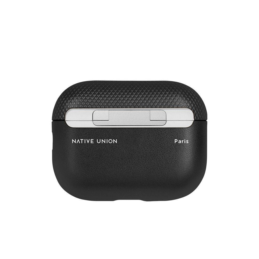 Apple AirPods Pro 2 Kılıf Qi M-Safe Şarj Özellikli Native Union RE Classic Serisi Suni Deri Kapak - 2