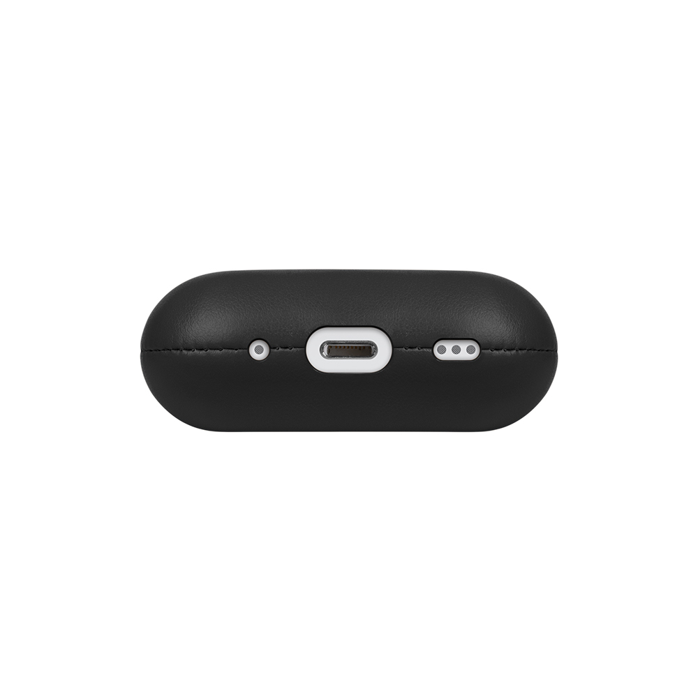 Apple AirPods Pro 2 Kılıf Qi M-Safe Şarj Özellikli Native Union RE Classic Serisi Suni Deri Kapak - 3
