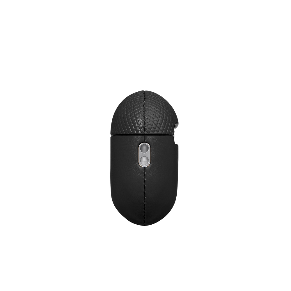 Apple AirPods Pro 2 Kılıf Qi M-Safe Şarj Özellikli Native Union RE Classic Serisi Suni Deri Kapak - 4