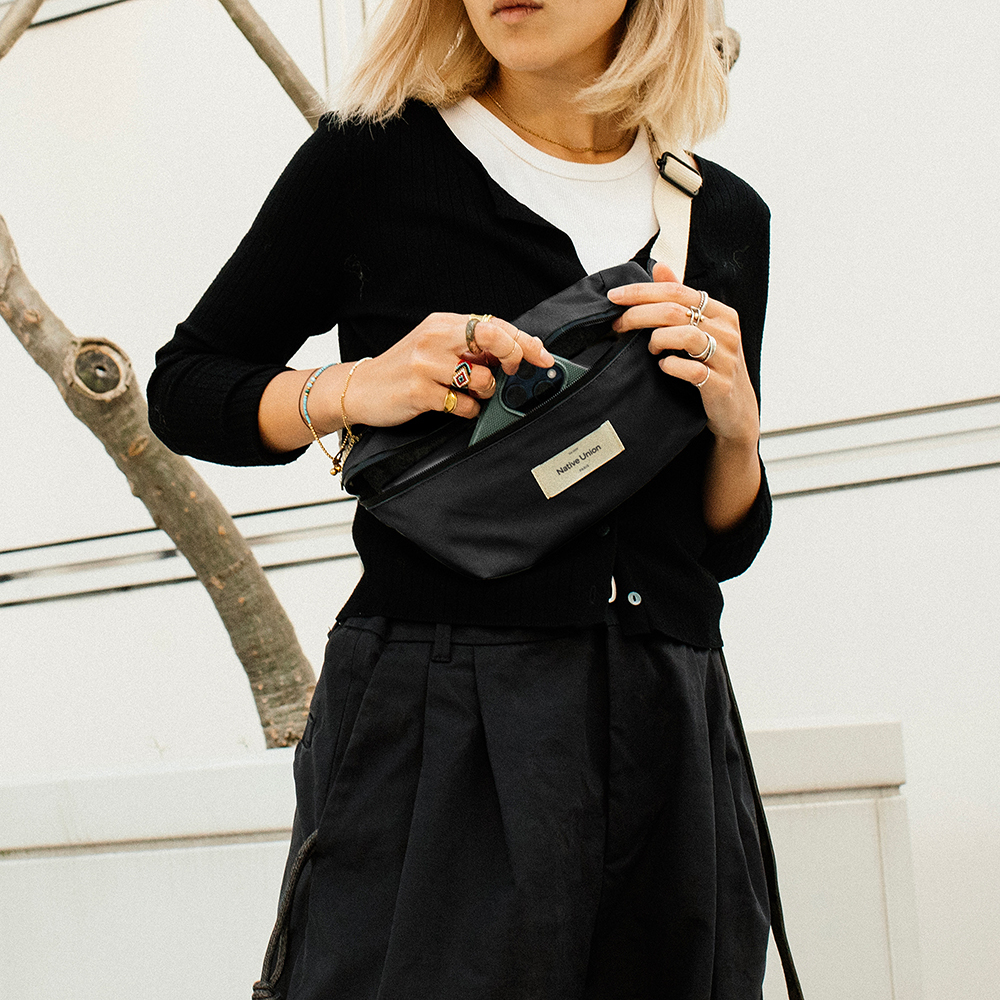Native Union W.F.A Serisi Crossbody YKK Fermuarlı Çok Amaçlı Su Geçirmez Çapraz Vücut Çantası - 2