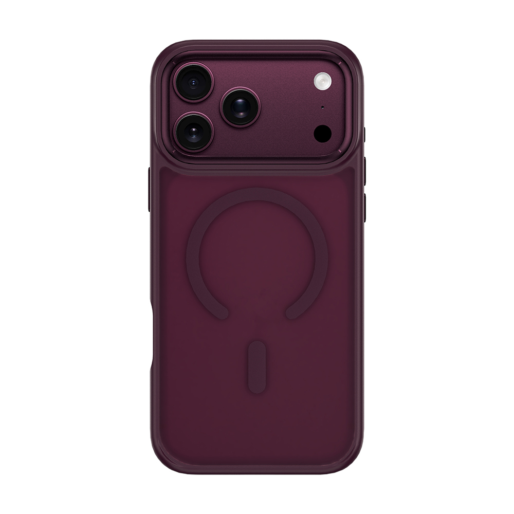 Apple iPhone 17 Pro Max Uyumlu Kılıf Wiwu FGG-012 ArmorPro Serisi M-safe Şarj Özellikli Parmak İzi Bırakmayan Kılıf - 4