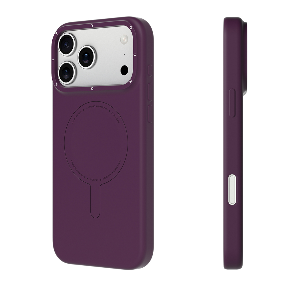 Apple iPhone 17 Pro Uyumlu Kılıf M-Safe Şarj Özellikli Youngkit Morandi Serisi Kapak - 1