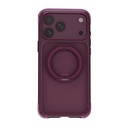 Apple iPhone 17 Pro Uyumlu Kılıf Wiwu AG-203 AeroGuard Ultra Serisi M-safe Şarj Özellikli Airbag Tasarımlı Standlı Kapak - 12