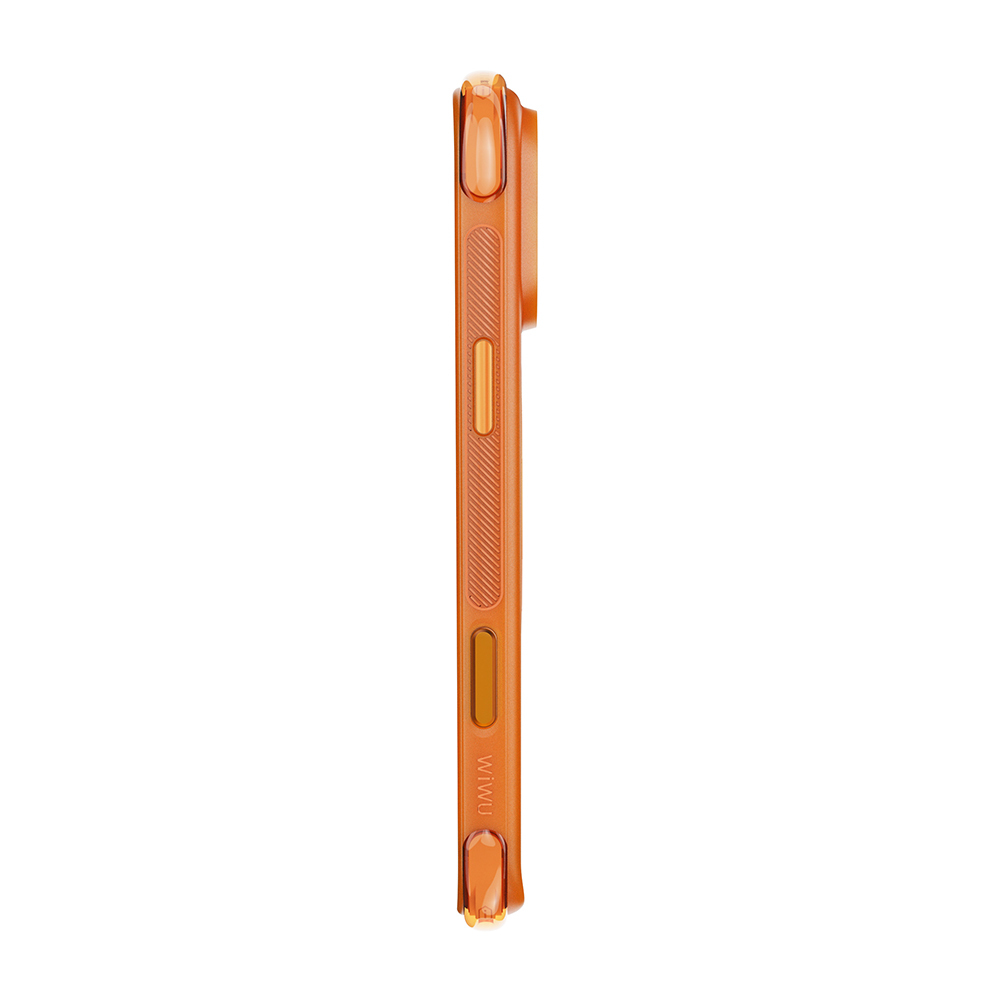 Apple iPhone 17 Pro Uyumlu Kılıf Wiwu AG-203 AeroGuard Ultra Serisi M-safe Şarj Özellikli Airbag Tasarımlı Standlı Kapak - 4