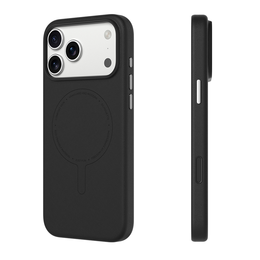 Apple iPhone 17 Pro Max Uyumlu Kılıf Wiwu AS-204 AeroShield Aurora Ultra Serisi M-safe Şarj Özellikli Airbag Tasarımlı Standlı Kapak - 1