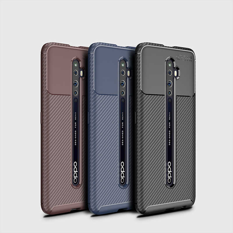 Oppo Reno 2 Uyumlu Kılıf Zore Negro Silikon Kapak - 1
