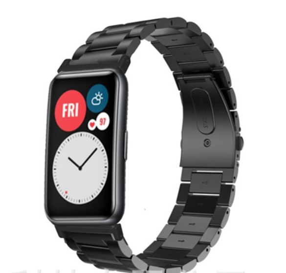 Huawei Watch Fit Uyumlu Metal Kordon Dönüştürücü - 4