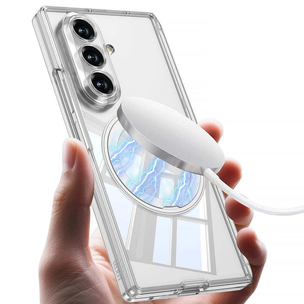 Galaxy Z Fold 8 Ultra M-safe Şarj Özellikli Zore Kıpta KPT-02 Standlı Kapak - 2