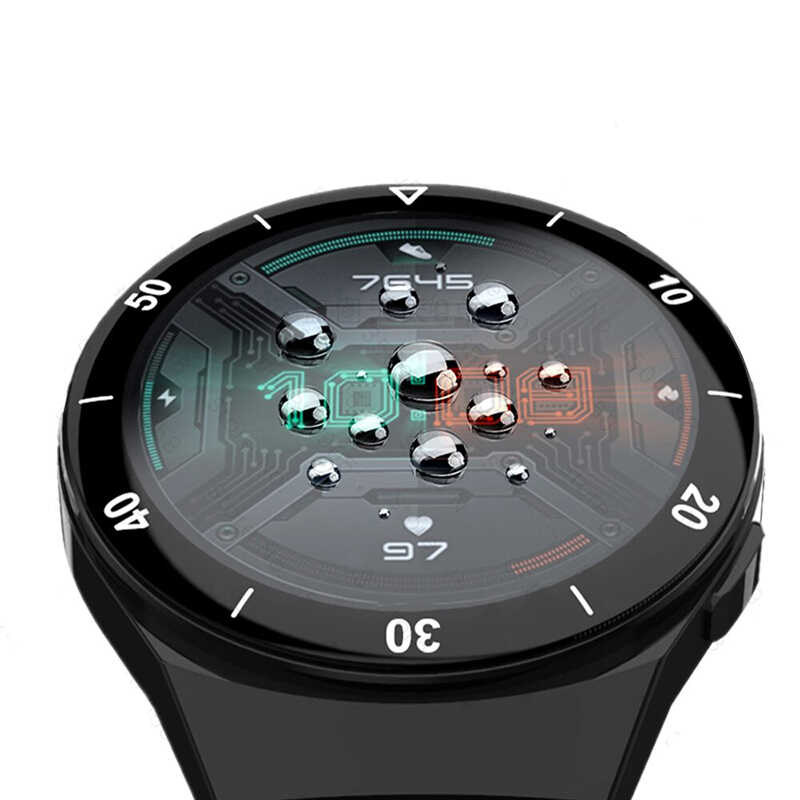 Huawei GT 2E 46mm Uyumlu ​Sport PMMA Pet Saat Ekran Koruyucu - 4