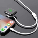 Zore Akıllı Saat Lightning-Wireless USB Şarj Kablosu 1.2M - 2