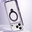 Apple iPhone 17 Pro Max Uyumlu Kılıf Wiwu AS-204 AeroShield Aurora Ultra Serisi M-safe Şarj Özellikli Airbag Tasarımlı Standlı Kapak - 7