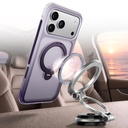 Apple iPhone 17 Pro Max Uyumlu Kılıf Wiwu AS-204 AeroShield Aurora Ultra Serisi M-safe Şarj Özellikli Airbag Tasarımlı Standlı Kapak - 8