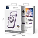 Apple iPhone 17 Pro Max Uyumlu Kılıf Wiwu AS-204 AeroShield Aurora Ultra Serisi M-safe Şarj Özellikli Airbag Tasarımlı Standlı Kapak - 10