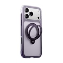 Apple iPhone 17 Pro Max Uyumlu Kılıf Wiwu AS-204 AeroShield Aurora Ultra Serisi M-safe Şarj Özellikli Airbag Tasarımlı Standlı Kapak - 12